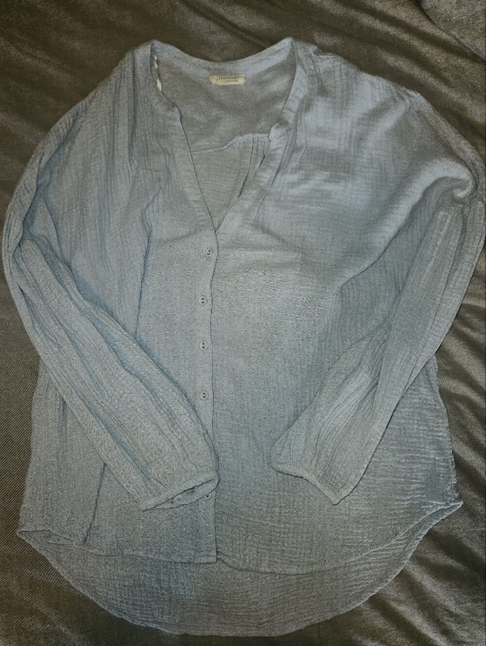 lovestitch Pale Blue Gauze Shirt